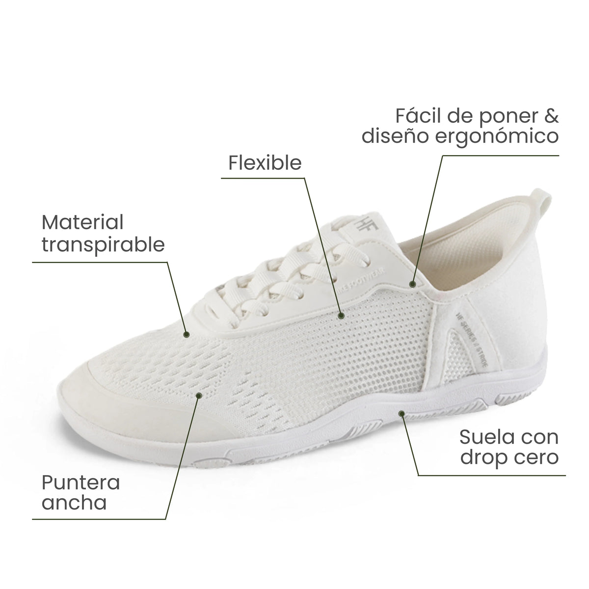 HF Stride - Blanco