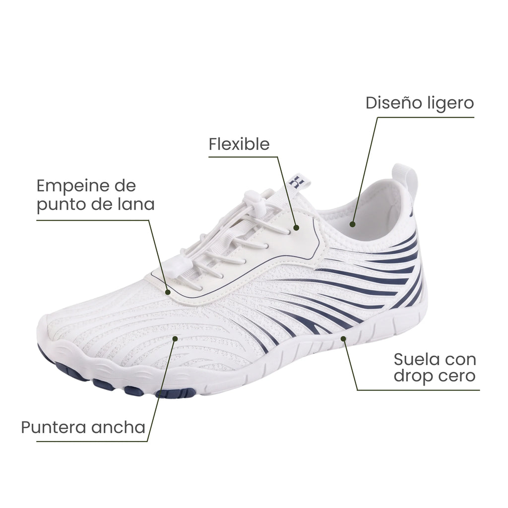 ICONIC EVO - Blanco / Azul