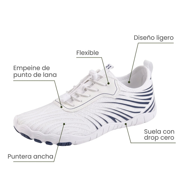 Icona Evo - Blanco / Azul
