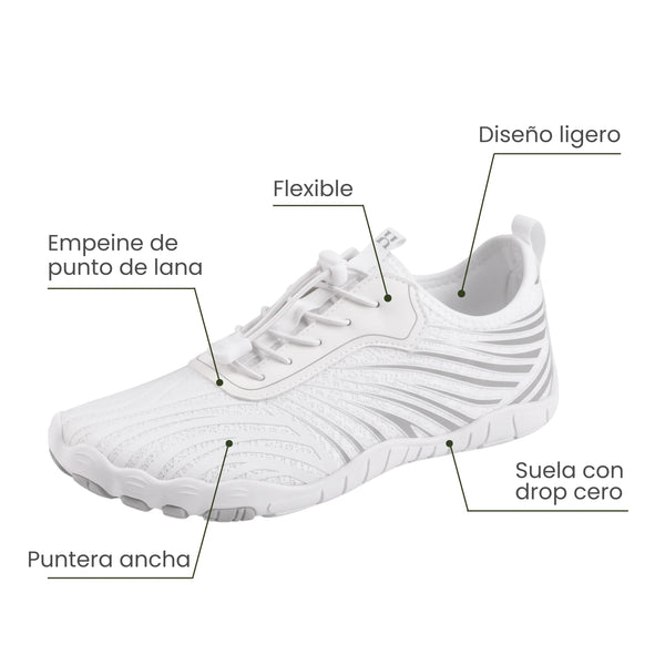 Icona Evo - Blanco / Gris